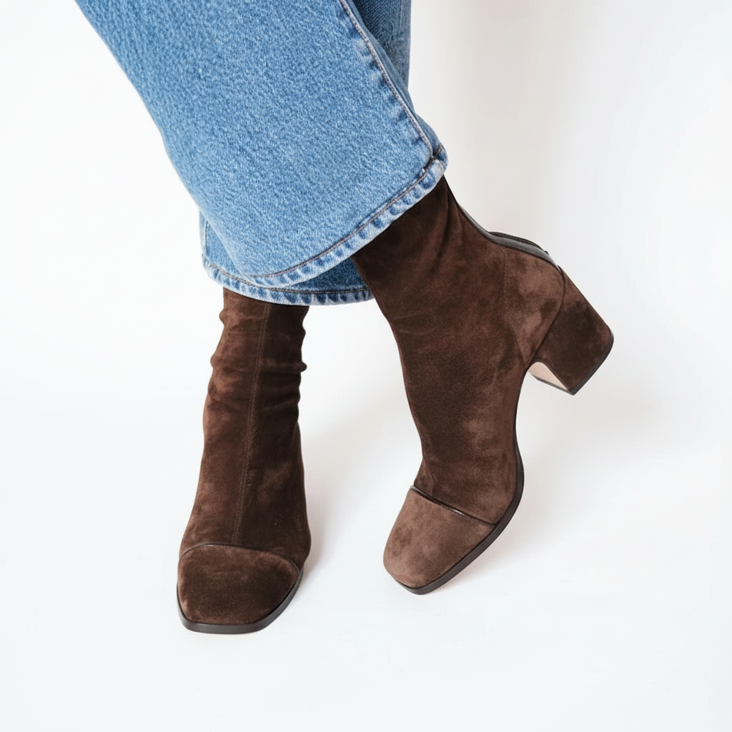 Lily™ | Elegant Suede Ankle Boots
