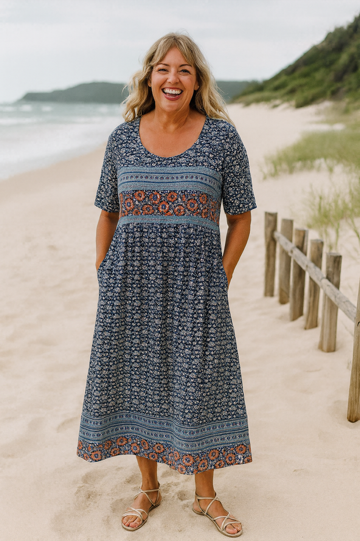 Calani | Everyday Midi Dress – Effortless Comfort, Timeless Confidence