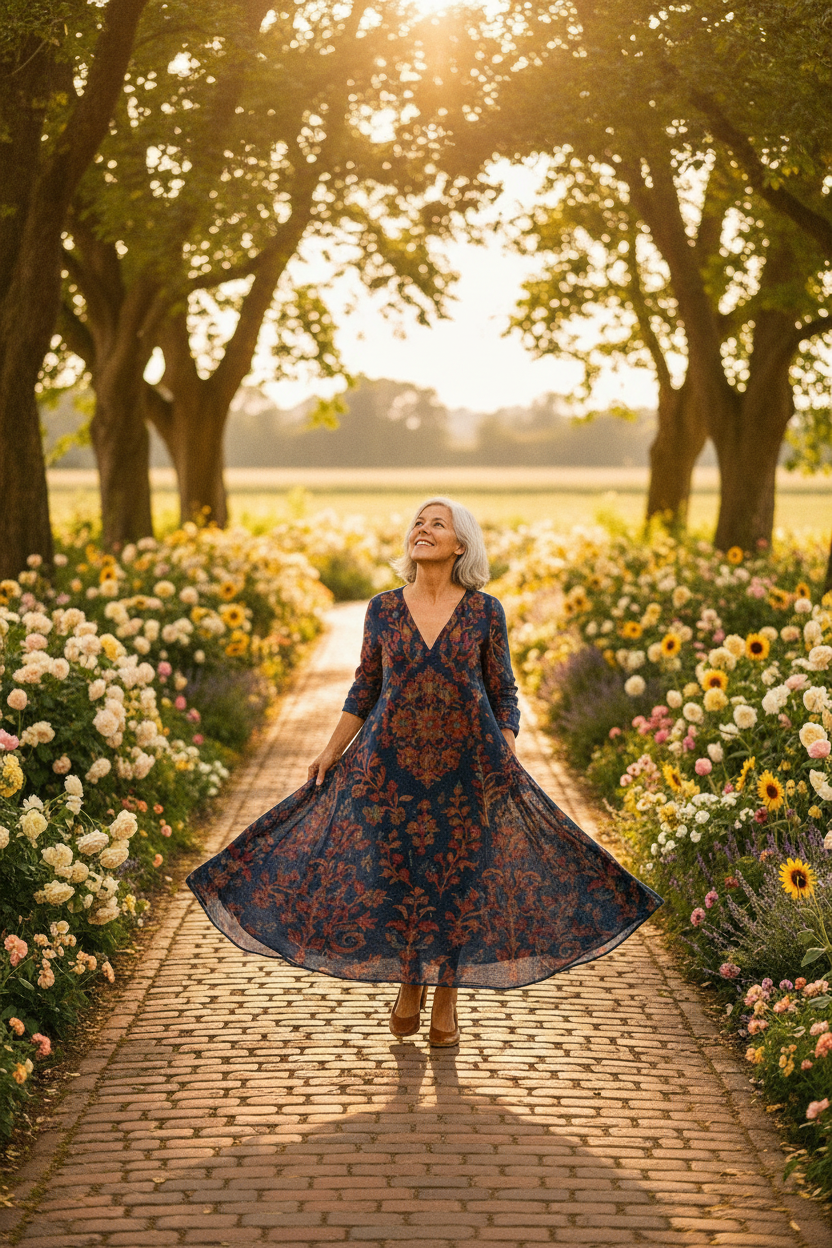 Elodie | Vintage Dream Pocket Dress