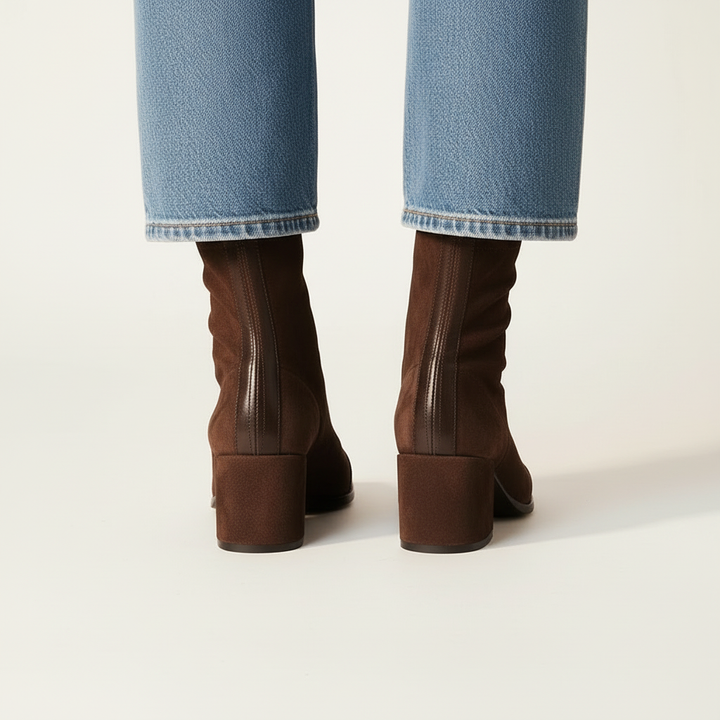 Lily™ | Elegant Suede Ankle Boots